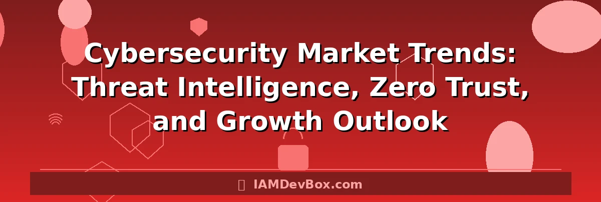Cybersecurity Market Trends: Threat Intelligence, Zero Trust, and Growth Outlook