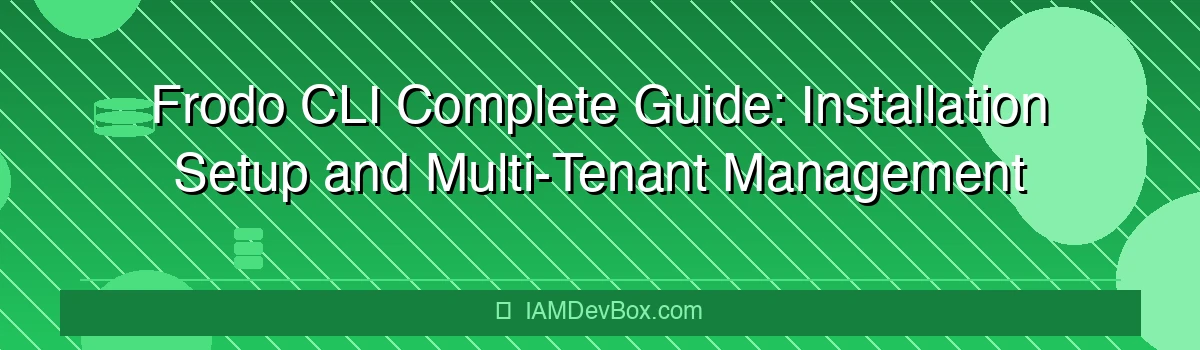 Frodo CLI Complete Guide