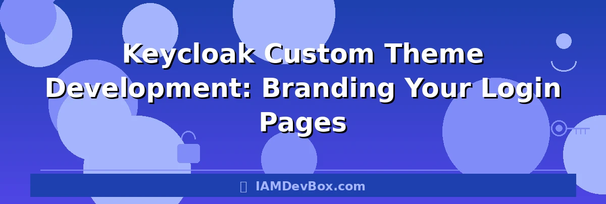 Keycloak Custom Theme Development: Branding Your Login Pages