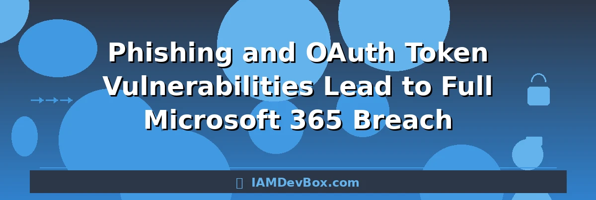 Phishing and OAuth Token Vulnerabilities Lead to Full Microsoft 365 Breach