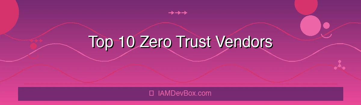 Top 10 Zero Trust Vendors