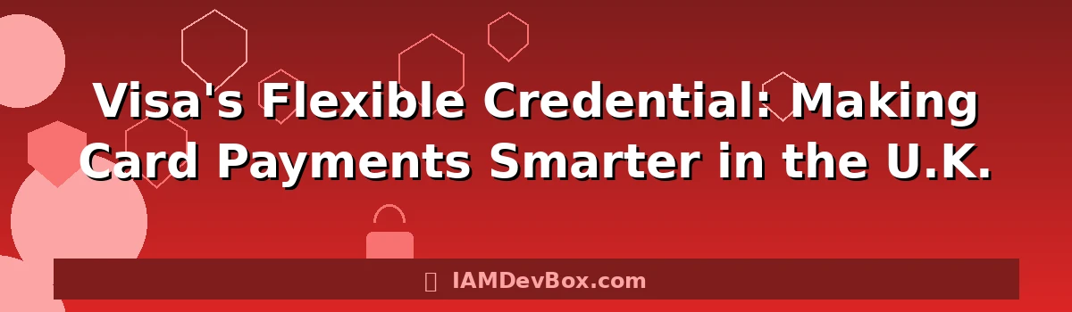 Visa's Flexible Credential: Making Card Payments Smarter in the U.K.